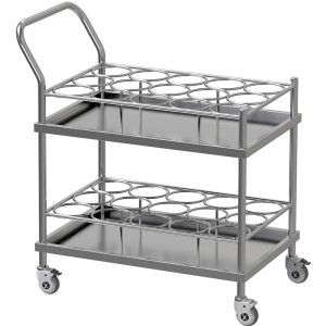 SKH008-2 Stainless Steel Trolley