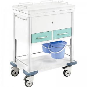 SKR-CT670-1 Color Painted Multifunctional Nursing Trolley