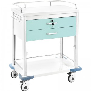 SKR-CT670-3 Color Painted Treatment Trolley