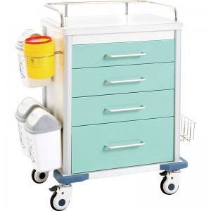 SKR-MT670 Color Painted Multifunctional Nursing Trolley