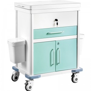 SKR670-1 Color Painted Multifunctional Nursing Trolley